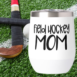 Field Hockey Moeder – Zijlijn Slurper Wijn Tumbler