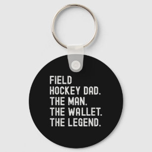 Field Hockey Papa De Man De Portemonnee De Legende Sleutelhanger