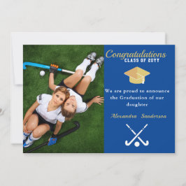Field Hockey Photo afstuderen class van 2022 Anno Aankondiging