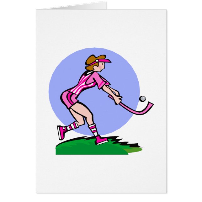 Field Hockey Pink Lady (Voorkant)