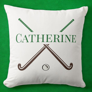 Field Hockey Player Einde van het Jaar Custom Gift Kussen