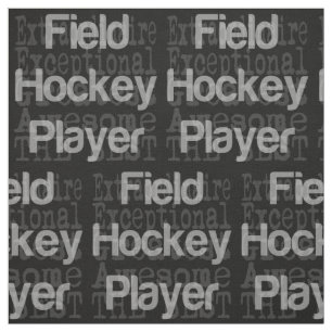 Field Hockey Player Extraordinaire Stof