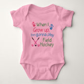 Field Hockey Player (Future) Romper (Voorkant)