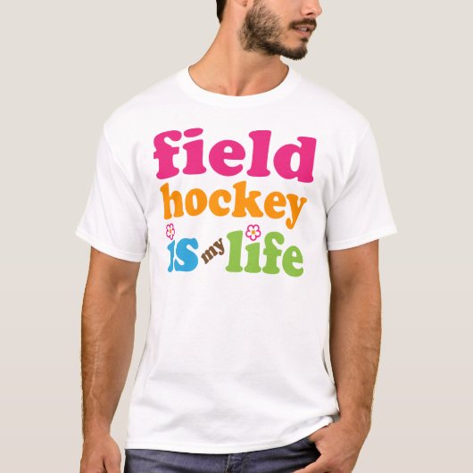 Field Hockey Player Gift Girls T-shirt (Voorkant)
