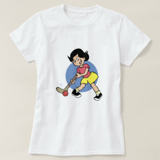 Field Hockey Player T-shirt