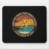 Field-hockey-players Born In 2001 Birthday Field-h Muismat (Voorkant)