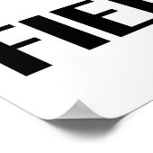 Field Hockey Poster (Hoek)