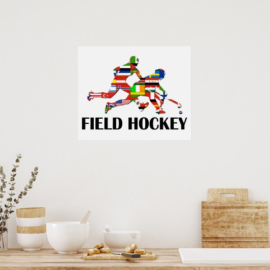 Field Hockey Poster (Keuken)