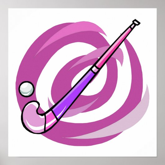 Field Hockey Poster (Voorkant)