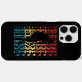 Field Hockey Retro  Field Hockey Case-Mate iPhone Case (Achterkant (horizontaal))