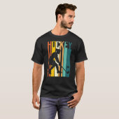 Field Hockey Retro  Hockey T-shirt (Voorkant volledig)