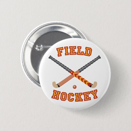 Field Hockey Ronde Button 5,7 Cm (Voorkant /achterkant)