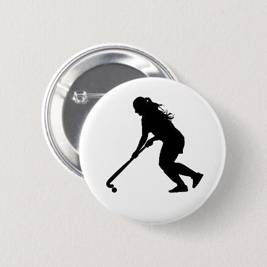 Field Hockey Ronde Button 5,7 Cm (Voorkant /achterkant)