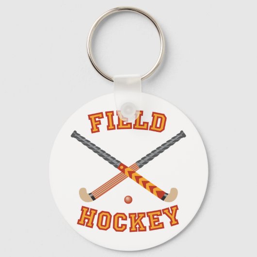 Field Hockey Sleutelhanger (Voorkant)