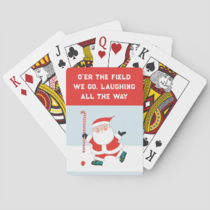 Field Hockey Stocking Stuffers Pokerkaarten