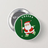 Field Hockey Stocking Stuffers Ronde Button 5,7 Cm (Voorkant /achterkant)