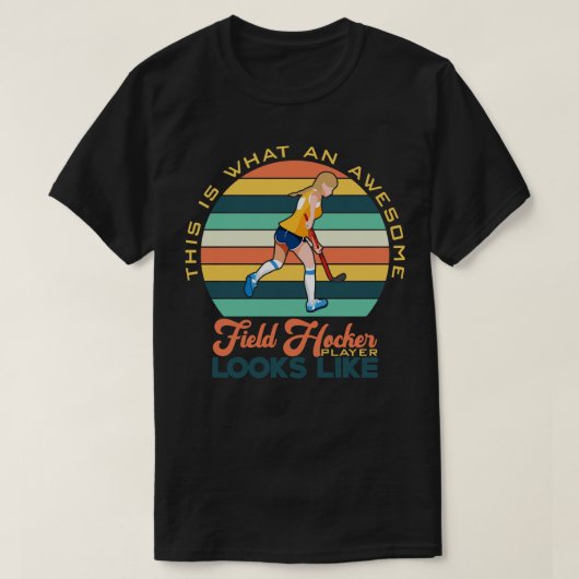 Field Hockey T-shirt (Design voorkant)