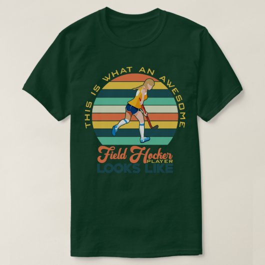 Field Hockey T-shirt (Design voorkant)