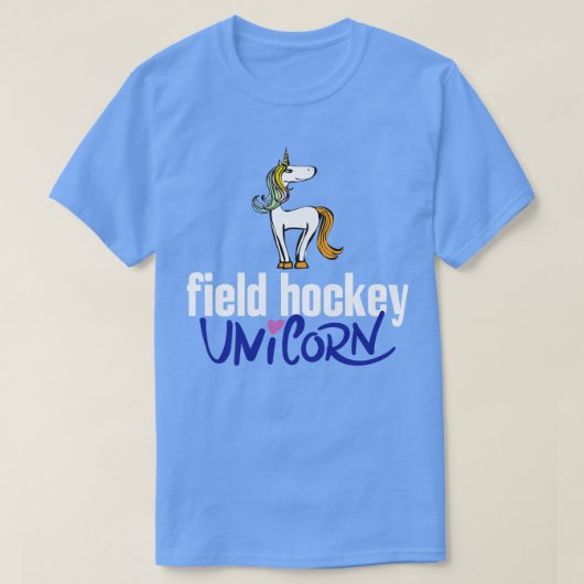 Field Hockey Unicorn 1 T-shirt (Design voorkant)