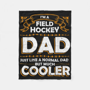 Field Hockey Vader Cadeau Field Hockey Vader Spele Fleece Deken