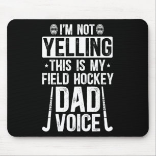 Field Hockey Vader Stem Vader Van Een Field Hockey Muismat