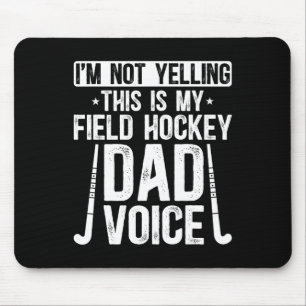 Field Hockey Vader Stem Vader Van Een Field Hockey Muismat