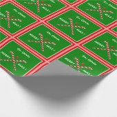 Field Hockey Vakantie Geschenken Cadeaupapier (Hoek)