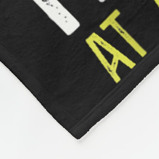 Field Hockey Warning This Person May Talk About Fi Fleece Deken (Hoek)