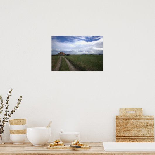 Field in Rhode Island Poster (Keuken)