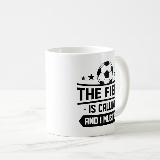 Field is Calling And I Must Go Koffiemok (Voorkant rechts)
