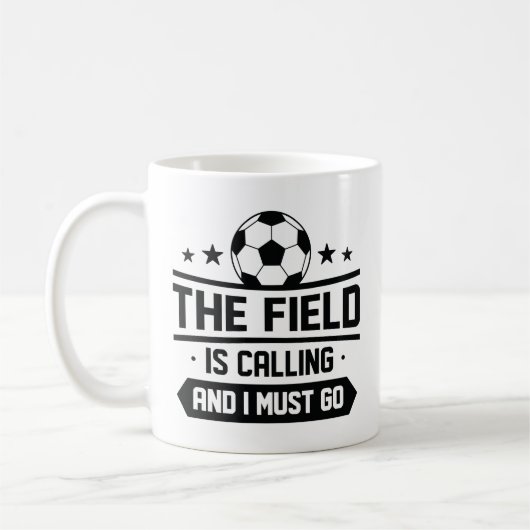 Field is Calling And I Must Go Koffiemok (Links)
