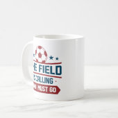 Field is Calling And I Must Go Koffiemok (Voorkant links)