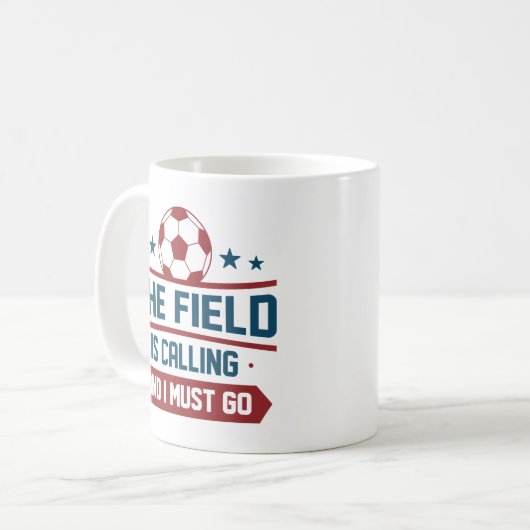 Field is Calling And I Must Go Koffiemok (Voorkant links)