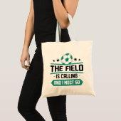 Field is Calling And I Must Go Tote Bag (Voorkant (product))