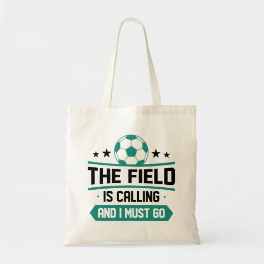Field is Calling And I Must Go Tote Bag (Voorkant)