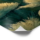 Field Landscape Wild Flowers Wall Poster Art (Hoek)