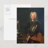 Field Marshall Count Guidobald von Starhemberg Briefkaart (Voorkant / Achterkant)