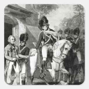 Field Marshall Earl Harcourt Vierkante Sticker