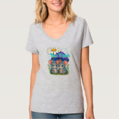 Field Mouse Vrienden T-shirt (Voorkant)