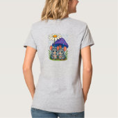 Field Mouse Vrienden T-shirt (Achterkant)