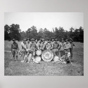 Field Music Band, 1925.  foto Poster