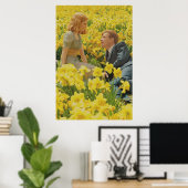 Field of Daffodils from Big Fish 2003 Geregisseerd Poster (Thuiskantoor)