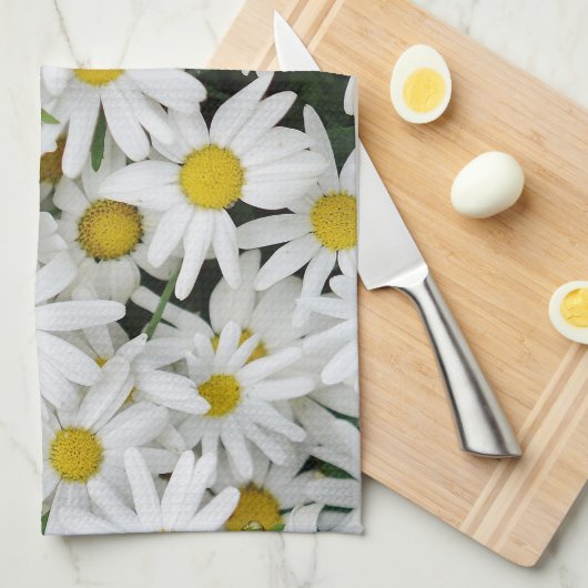 Field of Daisies Theedoek (Quarter Fold)