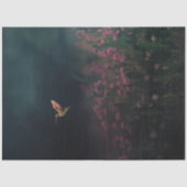 Field of Dreams, Dark Emerald Green, Hummingbird,  Tissuepapier (Voorkant)