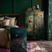 Field of Dreams, Dark Emerald Green, Hummingbird, Tissuepapier