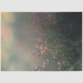 Field of Dreams, Donkergroen, Kolibrie & Bloemen Tissuepapier (Voorkant)