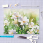 Field of Flowers-Jasmine (A) Waterverf Tissuepapier (Craft)