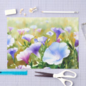 Field of Flowers-Morning Glory (A) Waterverf Tissuepapier (Craft)