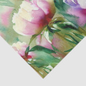 Field of Flowers-Peony (A) Waterverf Tissuepapier (Detail)