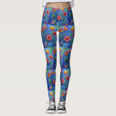 Field of flowers yoga pants leggings (Voorkant)